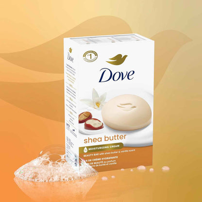 Dove Beauty Bar Shea Butter – Thoughtful Birthday Gift for Women Who Love Gentle Skincare