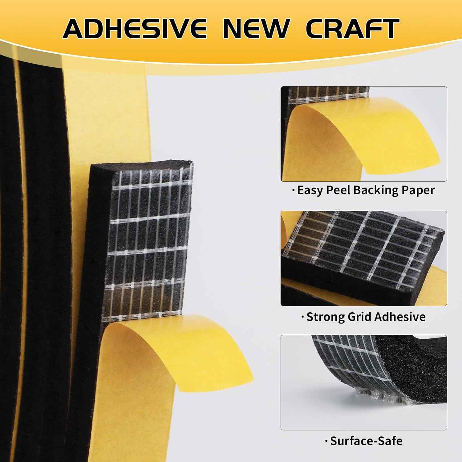 Foam Seal Solutions - Single-Roll Door Seal for Clutter-Free DIY Home