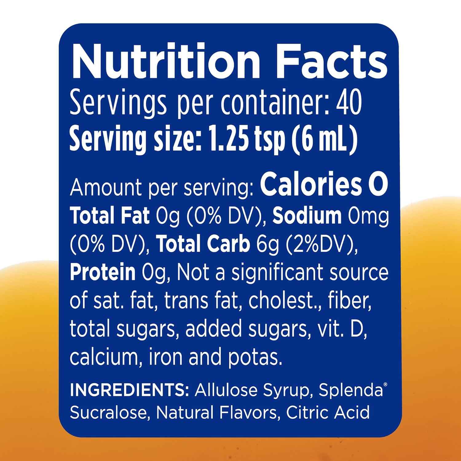 Splenda Multi-Use Allulose Syrup, Thoughtful Sugar Free Gift for the Dieter or Home Baker in Your Life, 8oz Bottle