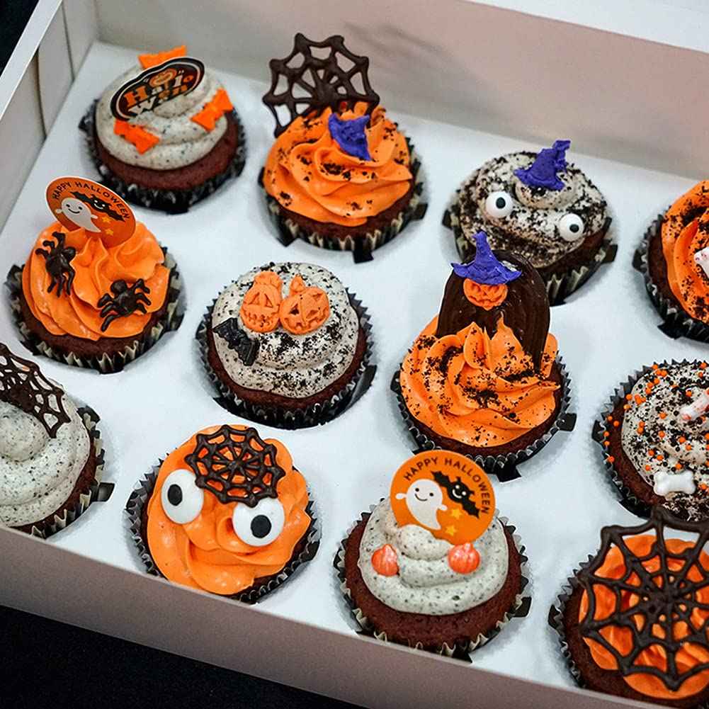 Child-Friendly Halloween Cupcake Decorations Safe for Family Baking Sessions at Home