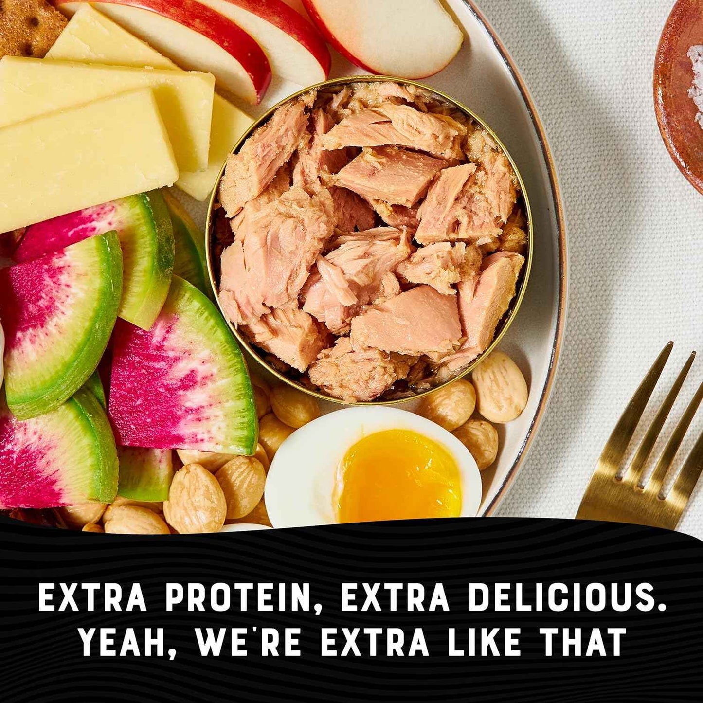 Bumble Bee Prime Wild-Caught Albacore Tuna in Water – Clean Protein for Low-Carb and Keto Wellness Diets