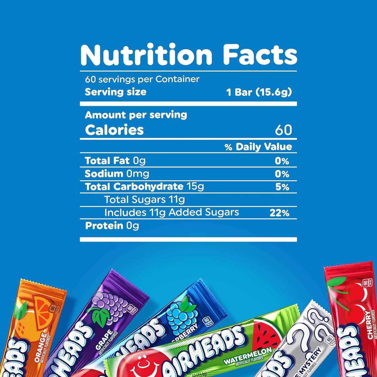 Airheads Sour Taffy Bars Bulk Pack – Worry-Free Party Favors and Halloween Bowl Candy for Nut-Free Households