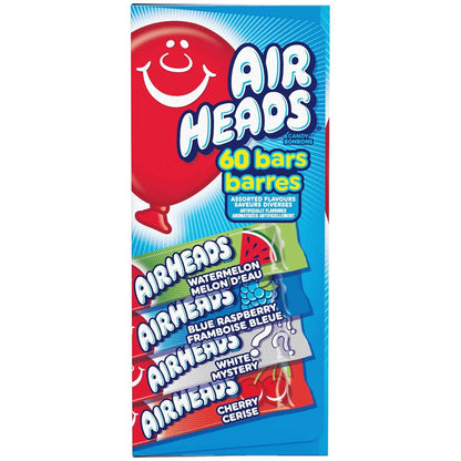 Airheads Sour Taffy Bars – Holiday Gift Basket Addition and Concession Stand Candy Bar Offering