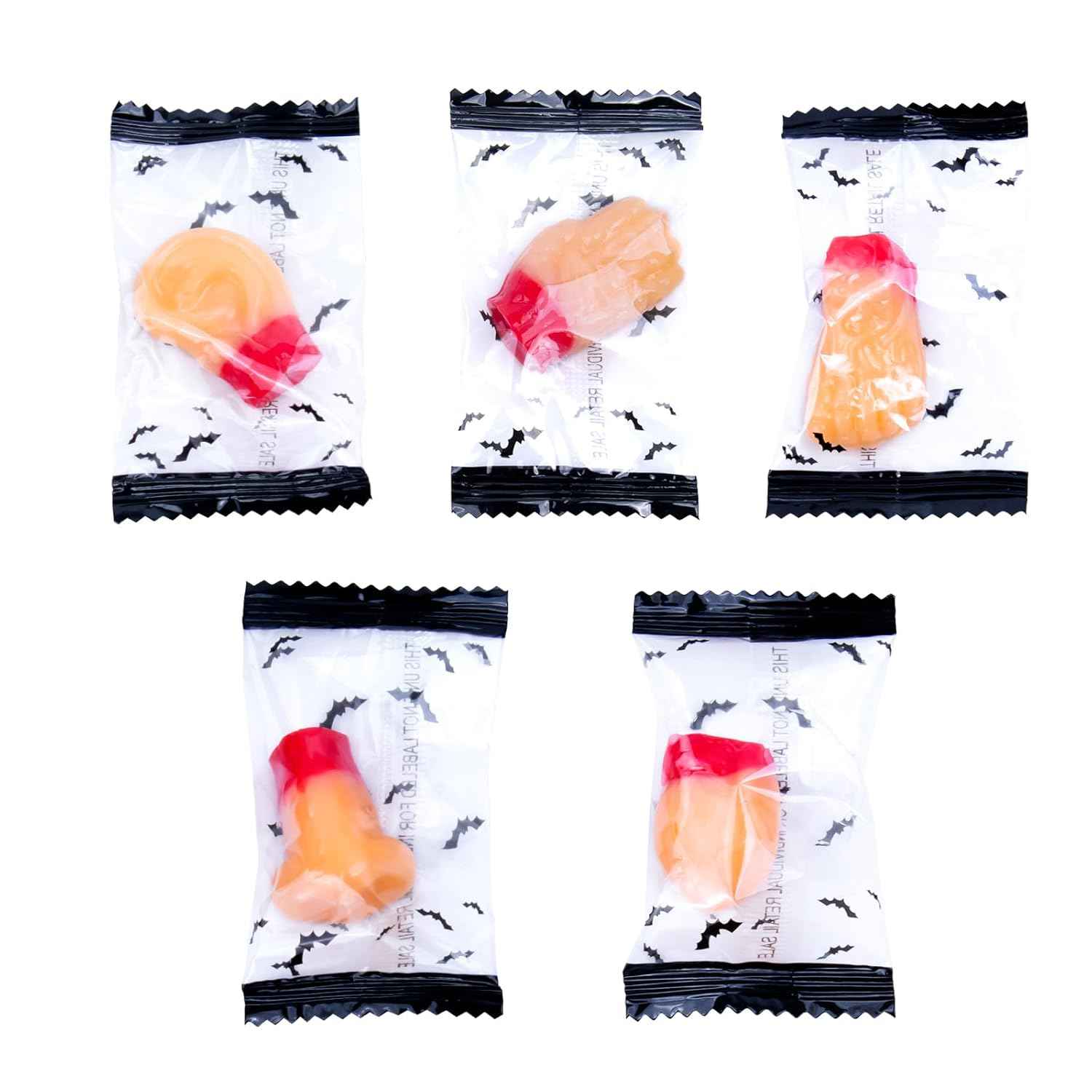 Amos Spooky Gummy Body Parts – Eye-Catching Halloween Dessert Table Decor for Living Room & Dining Room Displays