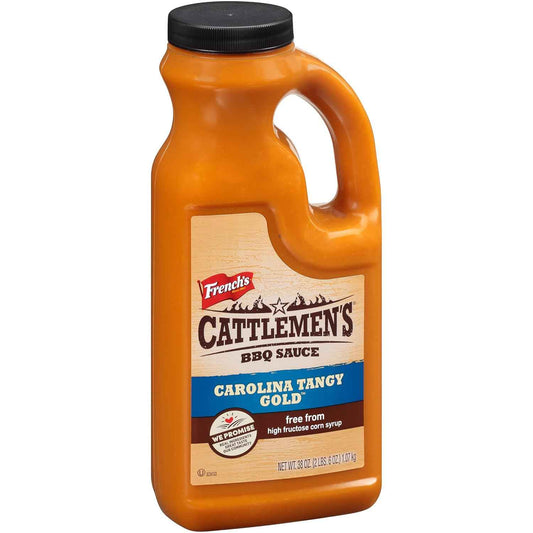 Cattlemen's Carolina Tangy Gold BBQ Sauce, 38 oz – Clean-Ingredient Mustard Sauce for Intentional, Simple Cooking