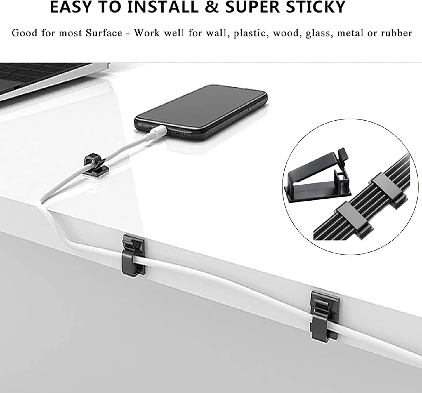 N NOROCME Cable Management Kit — Pet-Safe Cord Cover for Homes with Chewing Cats