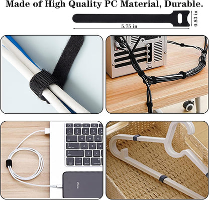 N NOROCME Cable Management Kit — Pet-Safe Cord Cover for Homes with Chewing Cats