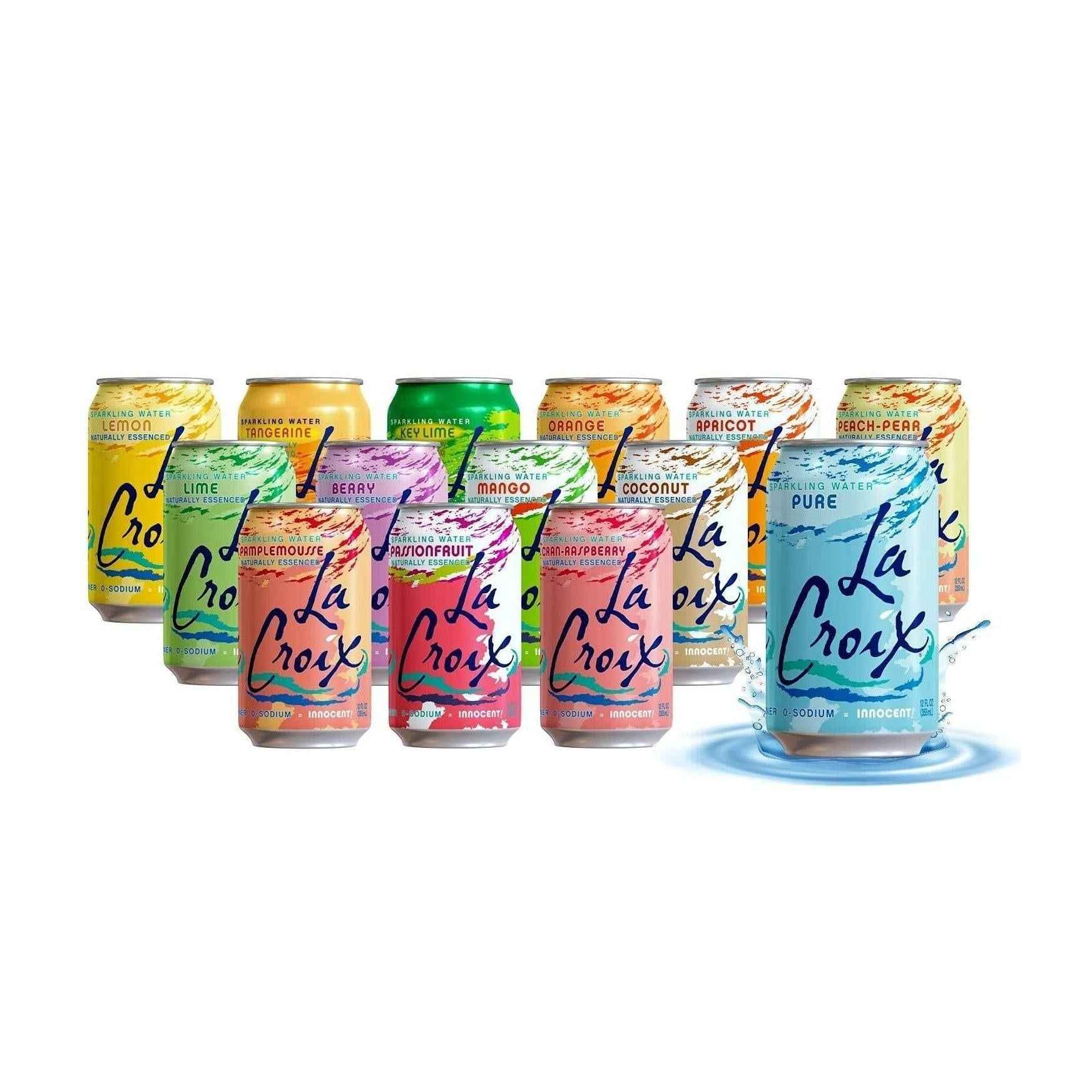 La Croix Sparkling Water Strawberry Peach – Self-Care Gift Basket Addition for Her Birthday