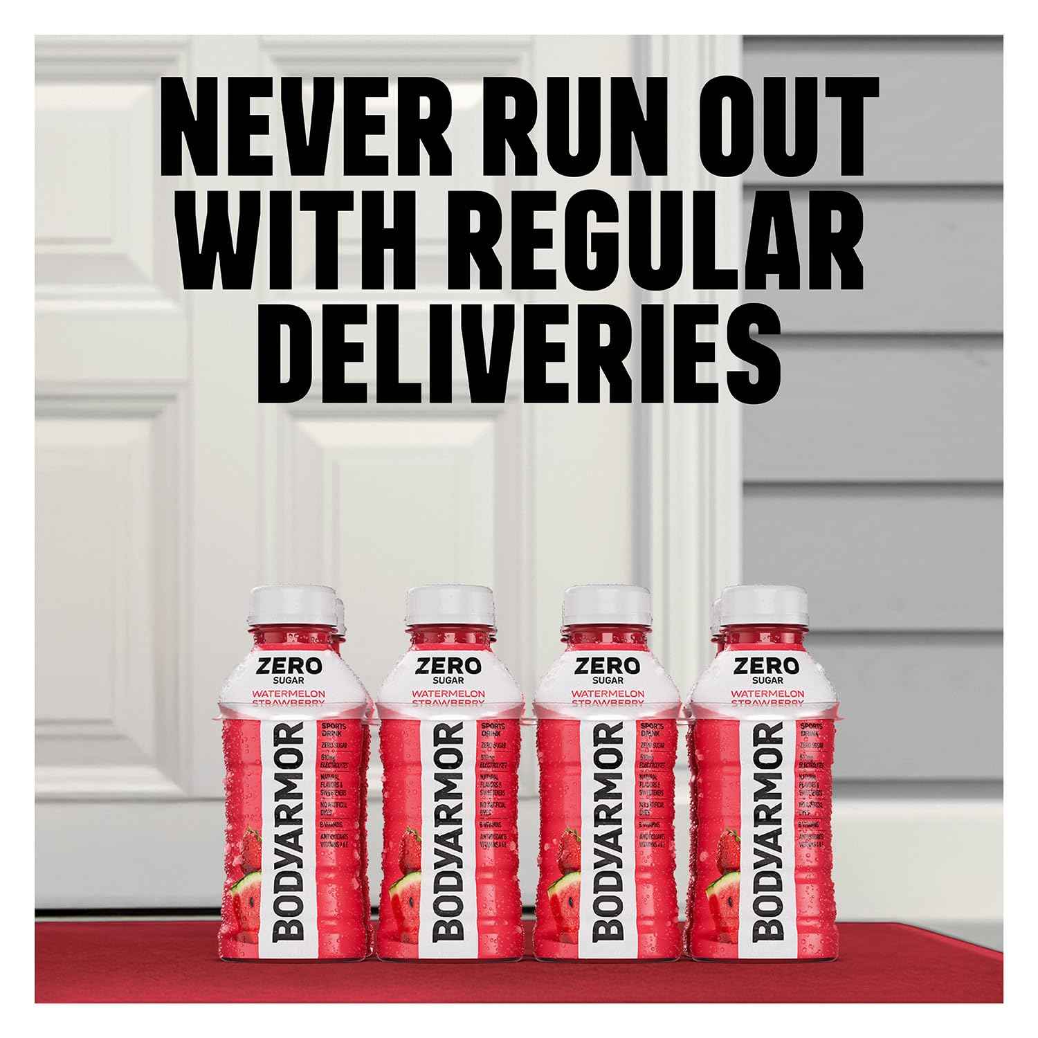 BODYARMOR ZERO Sugar Fruit Punch – Clean Electrolyte Drink for Self-Care Rituals and Stress-Free Hydration