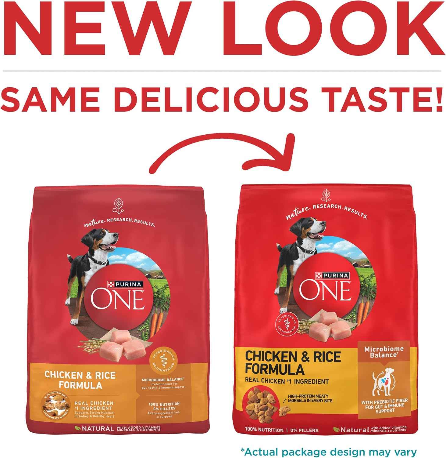 Purina ONE SmartBlend Dog Food with Real Chicken – Wholesome Nutrition Shared by Multi-Generational Households