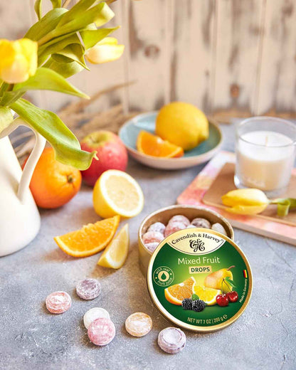 Cavendish & Harvey Gourmet Hard Candy with Real Fruit Juice – Premium After-Dinner Treat for the Discerning Entertainer