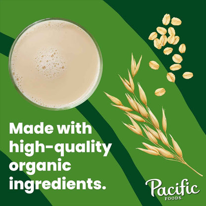 Pacific Foods Organic Oat Milk – Simple Plant Based Milk for Streamlined Kitchens, Coffee and Cereal Essential