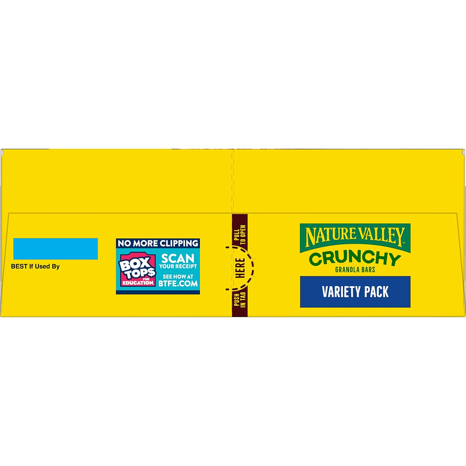 Nature Valley Crunchy Granola Bars – Clean-Label Office Snack for Clean Eating, 24 Count Box
