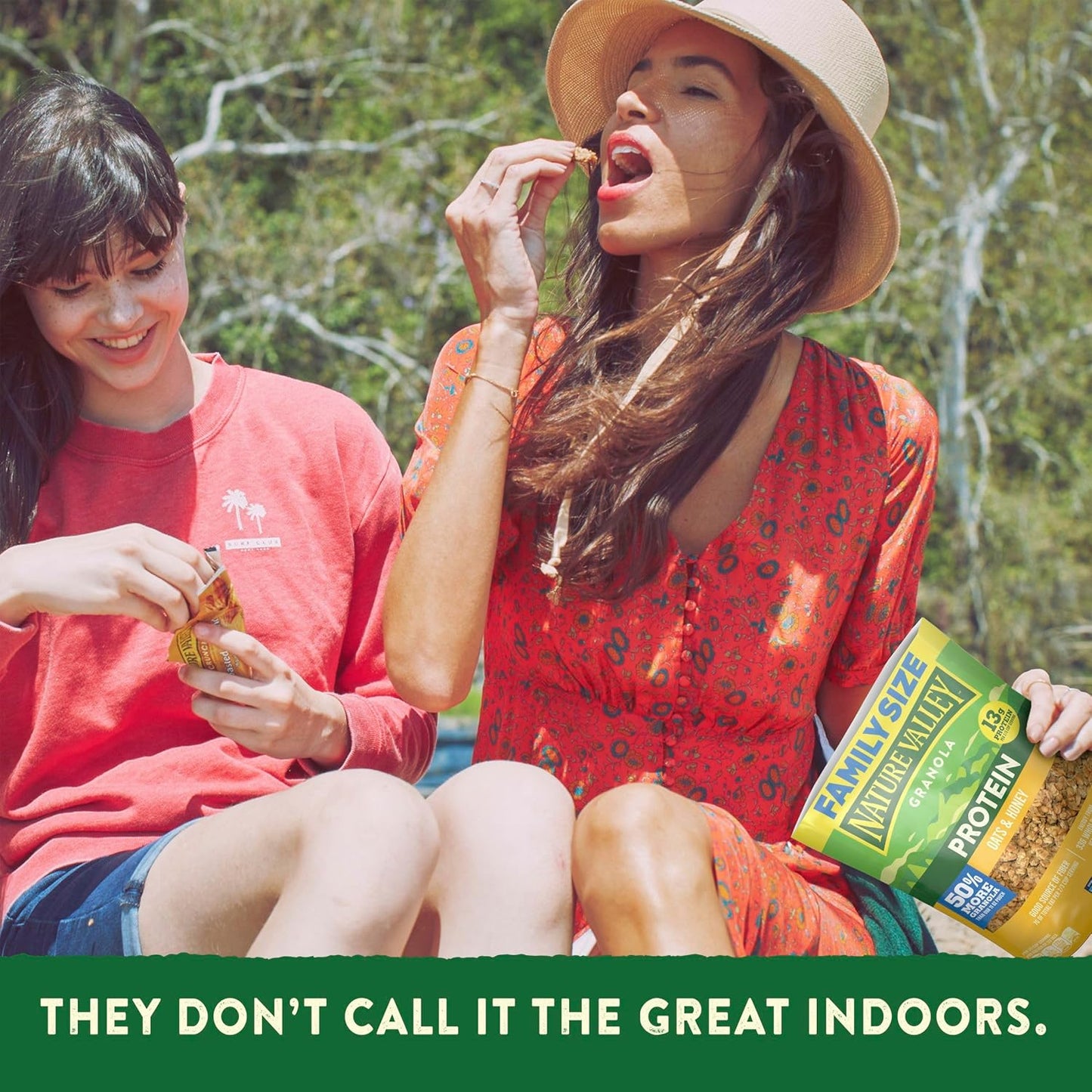 Nature Valley Protein Granola – Kid-Approved Breakfast Cereal, Honey Oat Clusters for Family Mornings