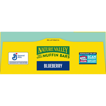 Nature Valley Soft Baked Muffin Bars – Mess Free Camping Snack, Individually Wrapped 10 Count