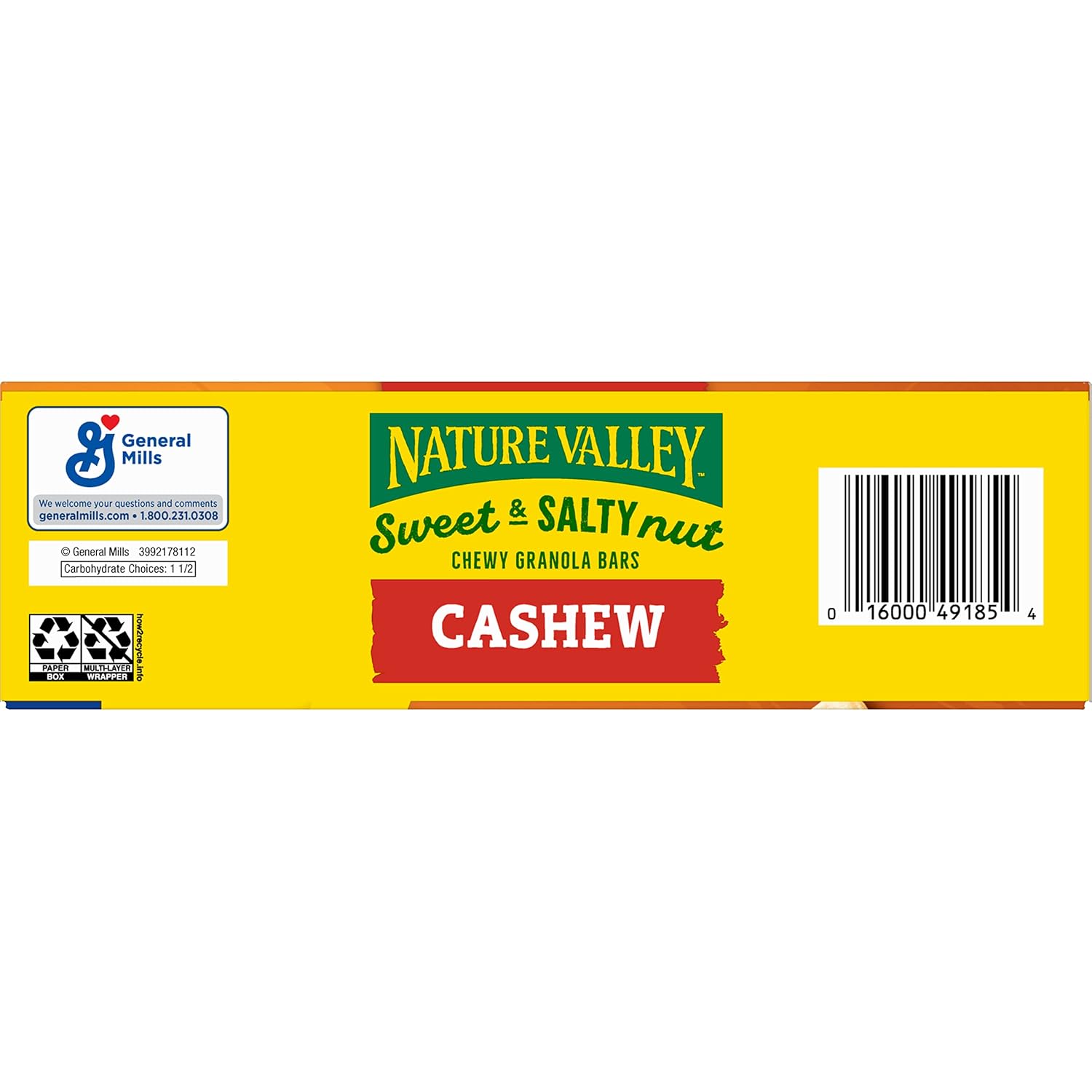 Nature Valley Sweet and Salty Nut Granola Bars – Camping and Trail Fuel, Foil-Wrapped Bars for the Outdoors