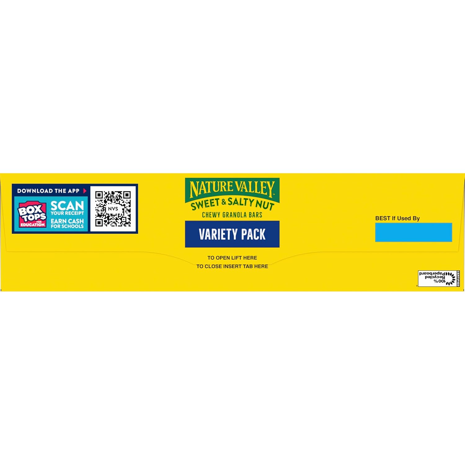Nature Valley Sweet and Salty Nut Granola Bars – Clean Label Snack for Mindful Eating and Gym Bag Stash, 15 Count