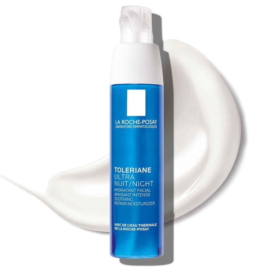 La Roche-Posay Toleriane Dermallergo Night Cream – Hypoallergenic Formula for Sensitive Skin Protection