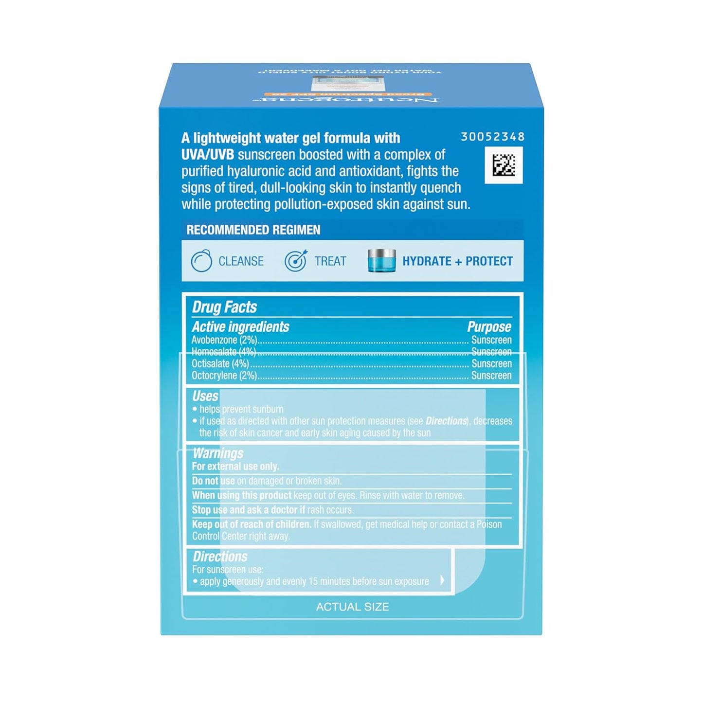 Neutrogena Hydro Boost City Shield Water Gel – Daily Hydrating SPF Ritual for Bathroom Self-Care