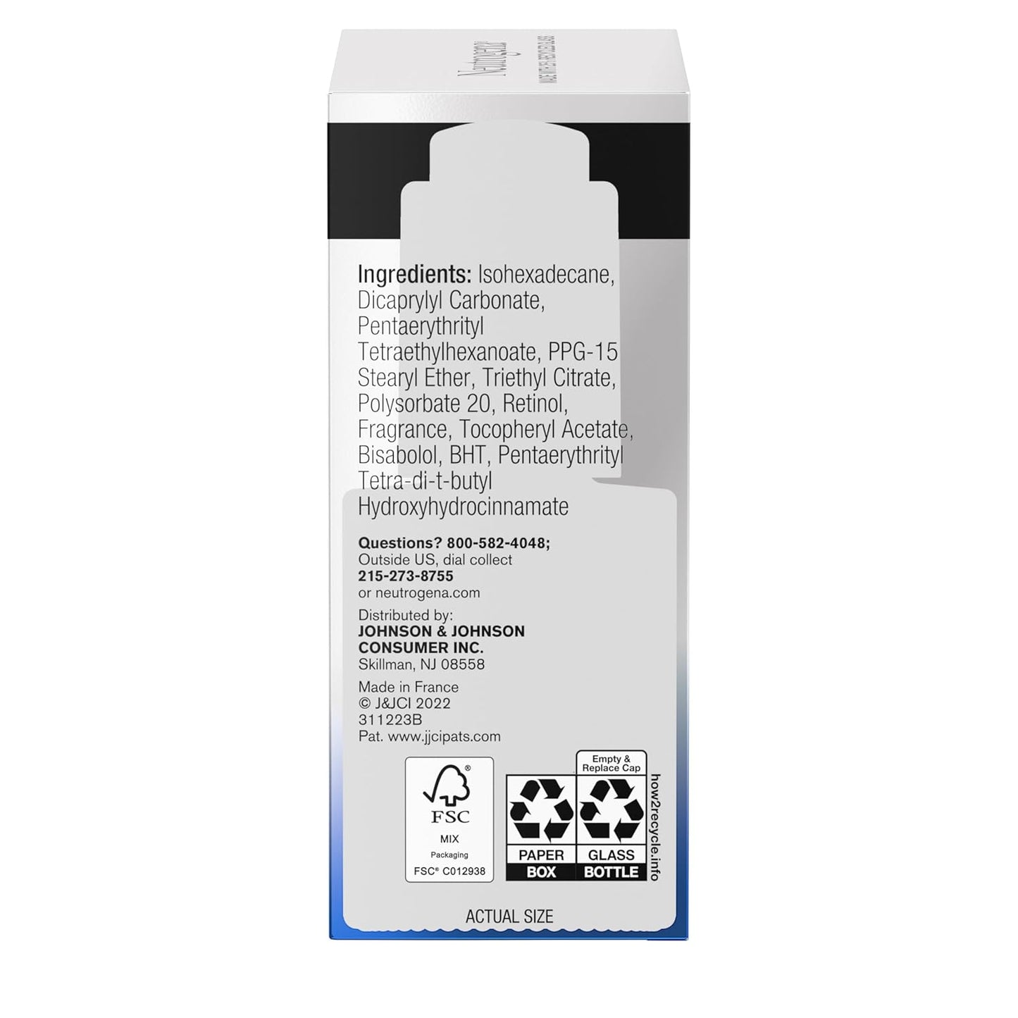 Neutrogena Rapid Wrinkle Repair Retinol Pro+ Power Serum – Calming Nightly Ritual for Mature Bathroom Vanity