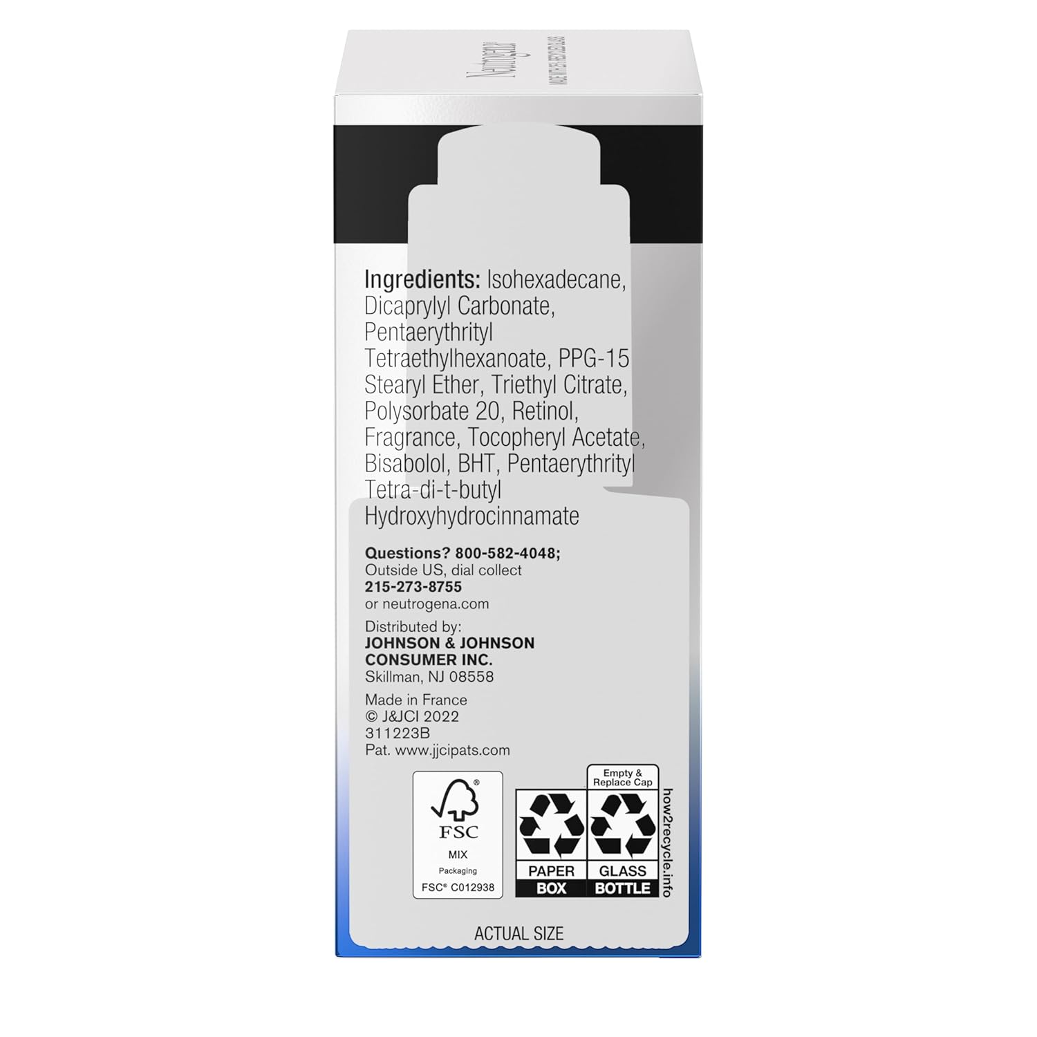 Neutrogena Rapid Wrinkle Repair Retinol Pro+ Power Serum – Calming Nightly Ritual for Mature Bathroom Vanity