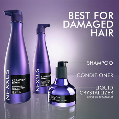 Nexxus Keraphix Premium Damage Repair Conditioner – Salon-Grade Hair Treatment for Discerning Stylists