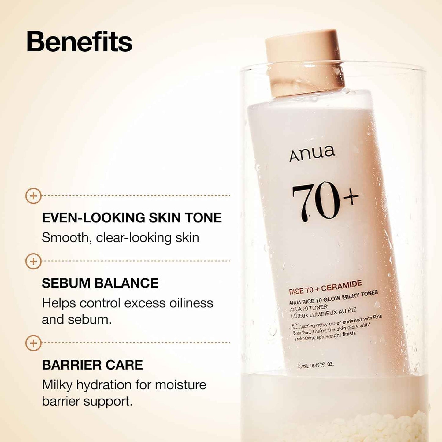 Anua Rice 70 Glow Milky Toner – Calming Evening Skincare Ritual for Radiant, Hydrated Skin