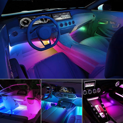 Nilight Premium RGB-IC Interior Accent Kit – High End Cabin Lighting for Show Cars and Custom Builds
