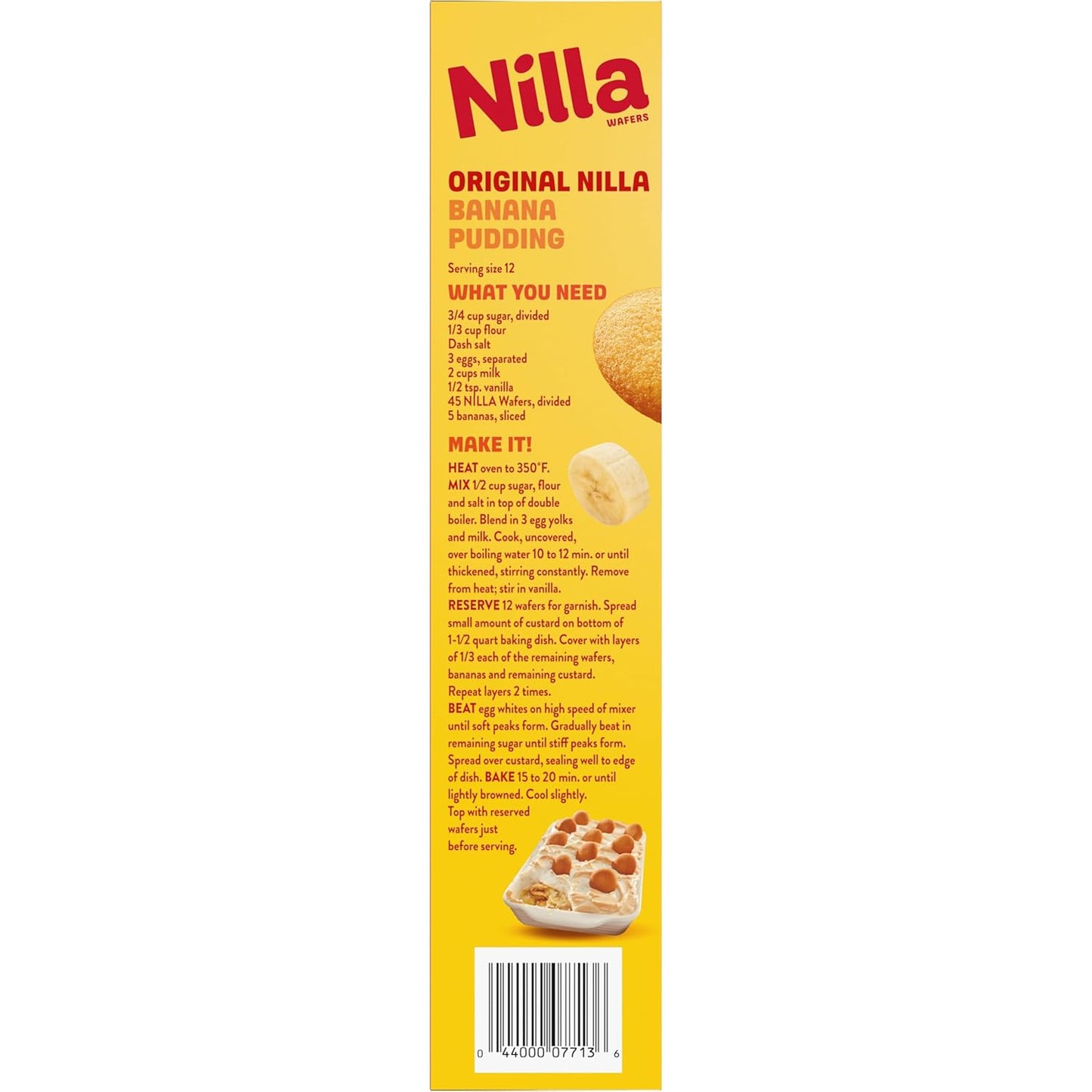 NILLA Wafers Cookies, Vanilla Wafers Mindful Snack for Tea Time, Crispy Vanilla Wafers for a Calming Break