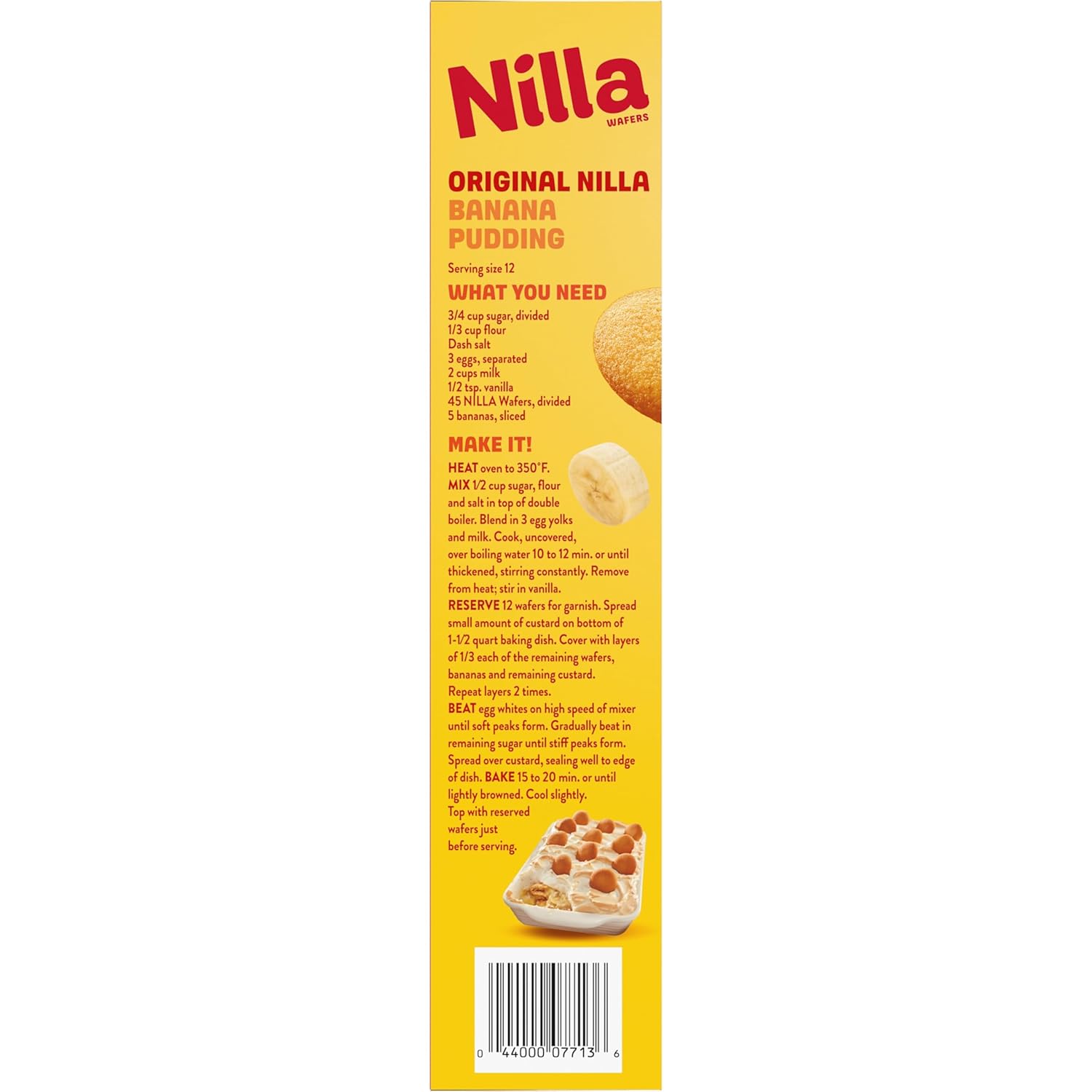 NILLA Wafers Cookies, Vanilla Wafers Mindful Snack for Tea Time, Crispy Vanilla Wafers for a Calming Break
