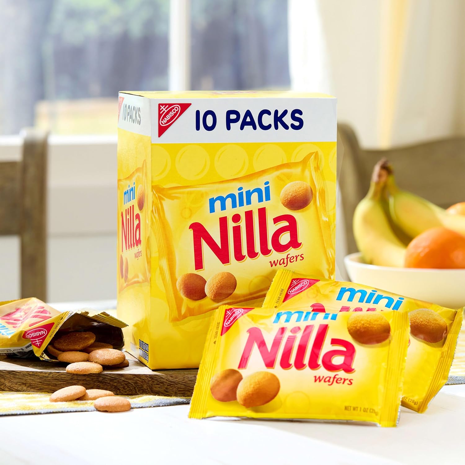 NILLA Wafers Mini Cookies – Portion-Controlled Office Snack for Desk Drawer and Break Room