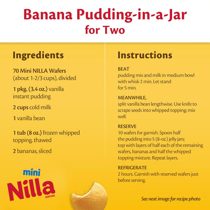 NILLA Wafers Mini Cookies – Portion-Controlled Office Snack for Desk Drawer and Break Room