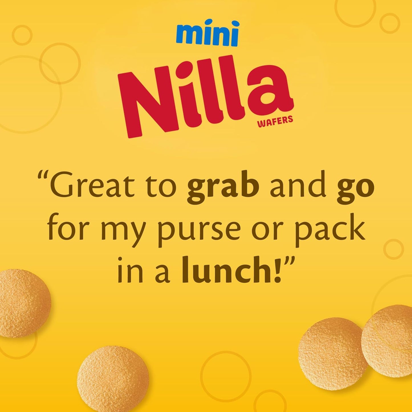 NILLA Wafers Mini Cookies – Portion-Controlled Office Snack for Desk Drawer and Break Room