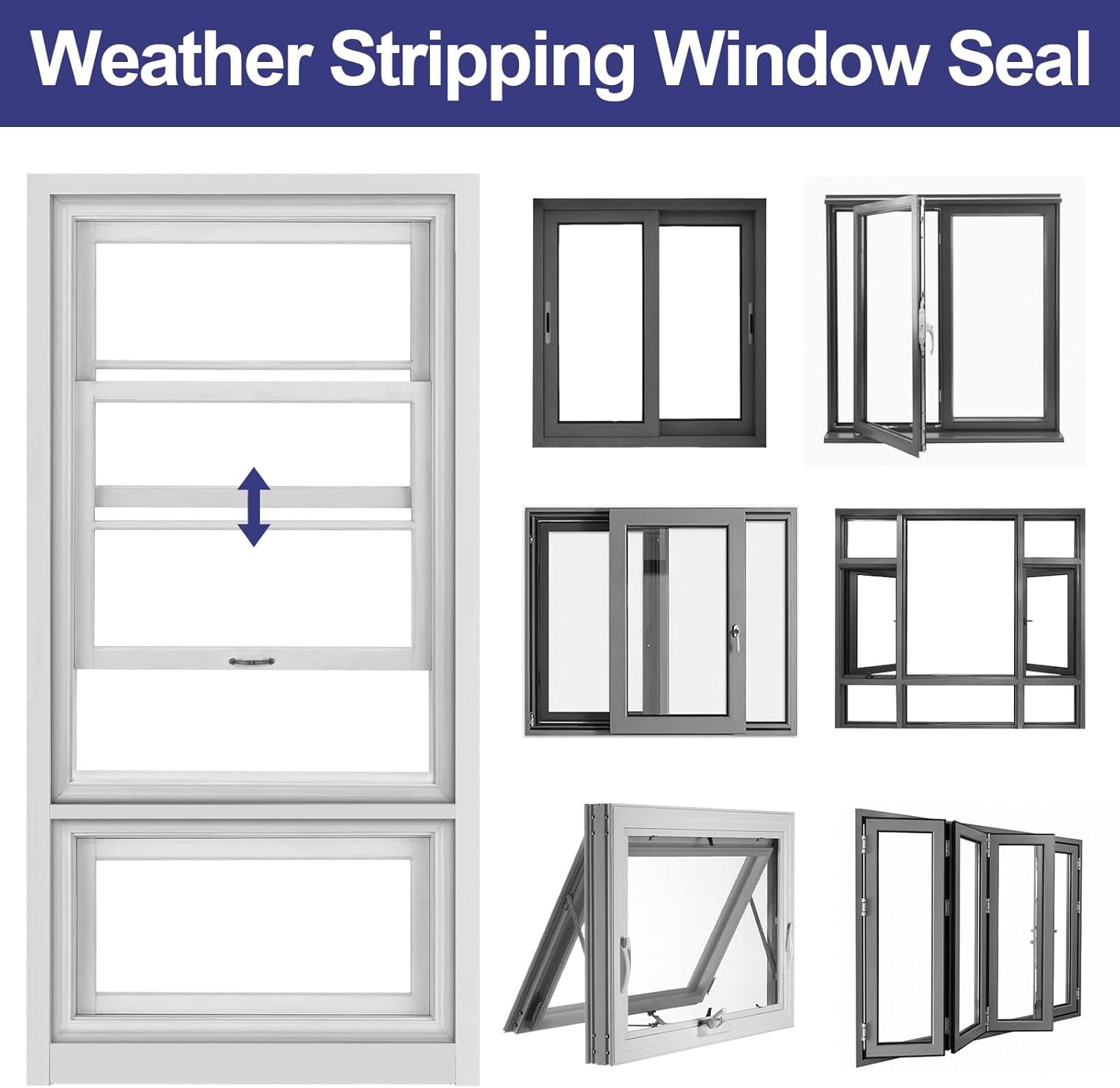 Nisorlin Weather Stripping Door Seal Strip – Tool-Free, Hazard-Free Window and Door Sealing for Family Homes