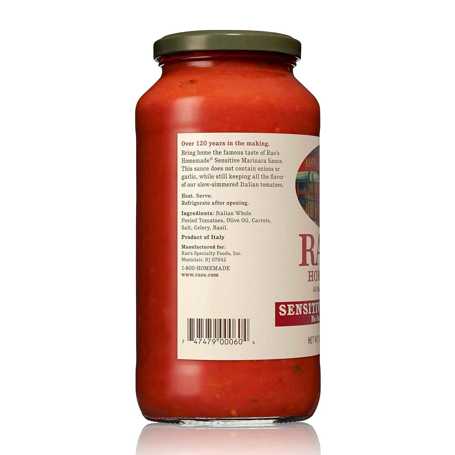 Rao's Homemade Sensitive Tomato Sauce – Thoughtful Gourmet Gift for the Home Cook