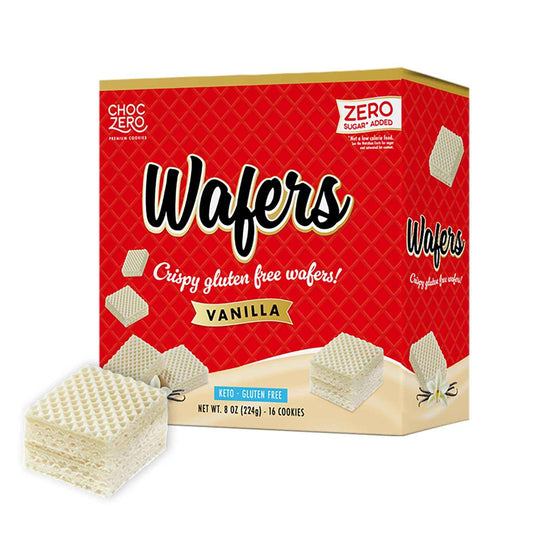 ChocZero Sugar Free Wafer Cookies – Hostess-Ready Dessert Plate Pick for Restricted-Diet Guests