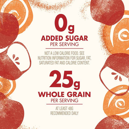 Cascadian Farm Organic Cinnamon Apple Cereal – Portable Whole Grain Snack for Road Trips and Travel Days