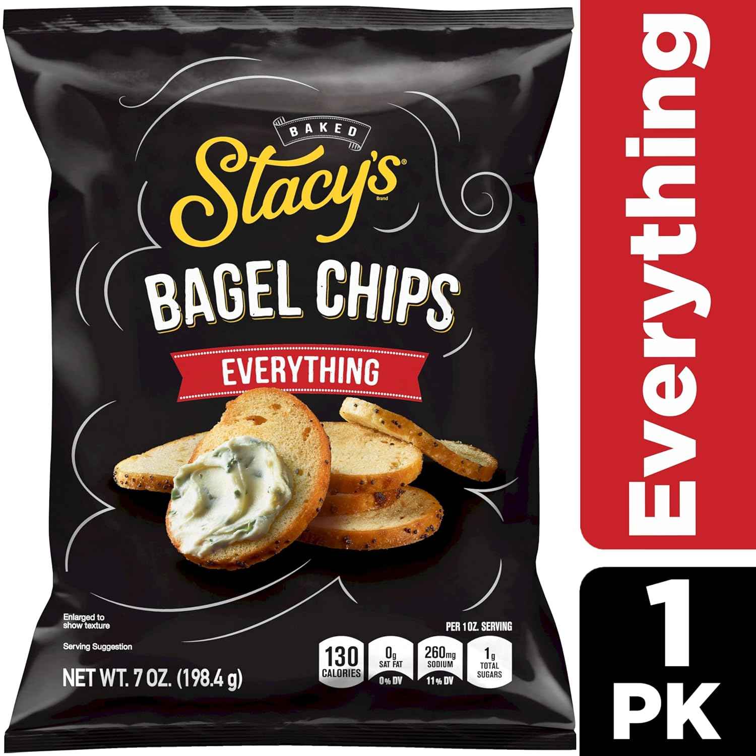 Stacy's Simply Naked Pita Chips – Portable Crunchy Snack for Picnics and Potlucks