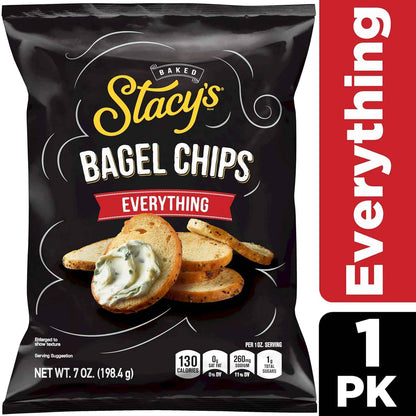 Stacy's Simply Naked Pita Chips – Portable Crunchy Snack for Picnics and Potlucks