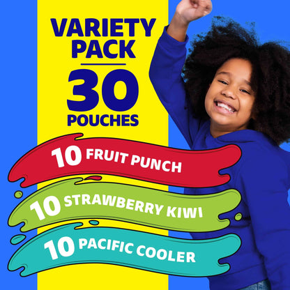 Hi-C Pokemon Juice Pouches – HFCS-Free Pantry Drink for Better-For-You Family Snacking, 30 Count