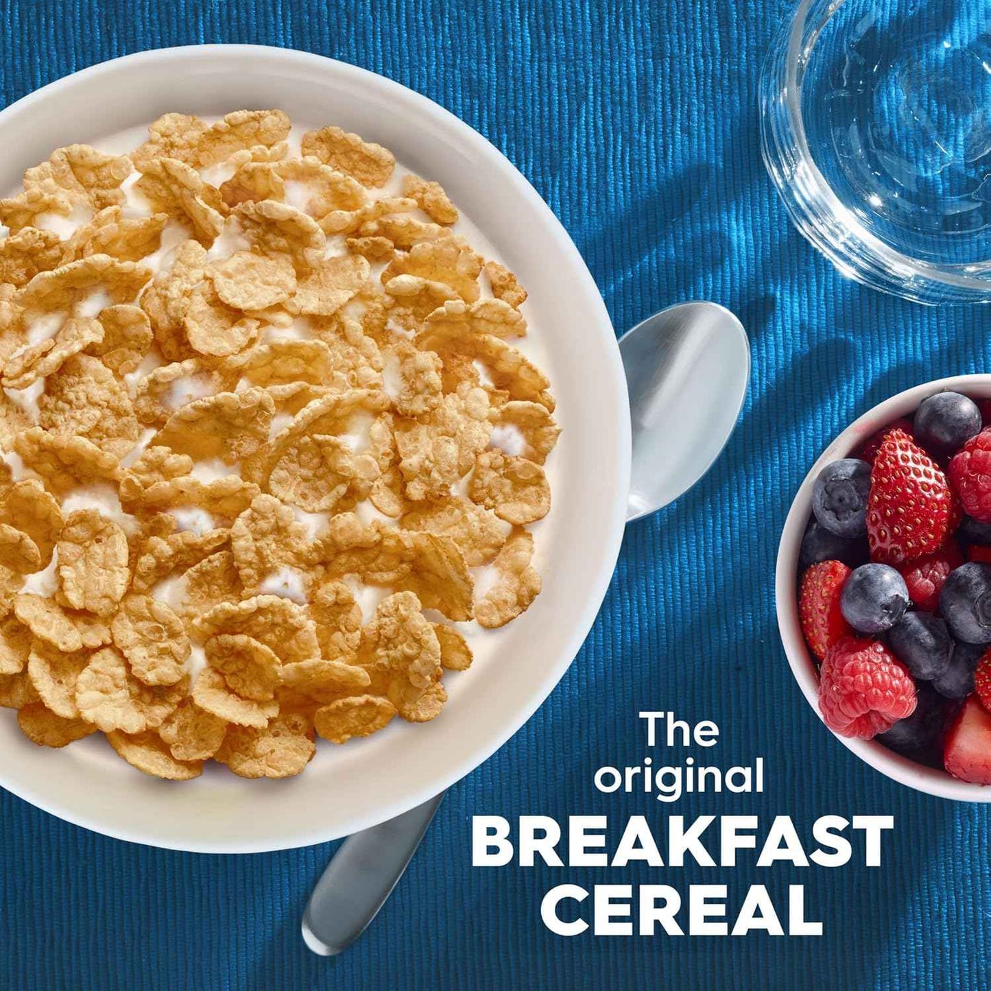 Kellogg's Special K Original Cereal – Trusted Family Breakfast for Busy School Mornings, 12oz Box of Fortified Flakes