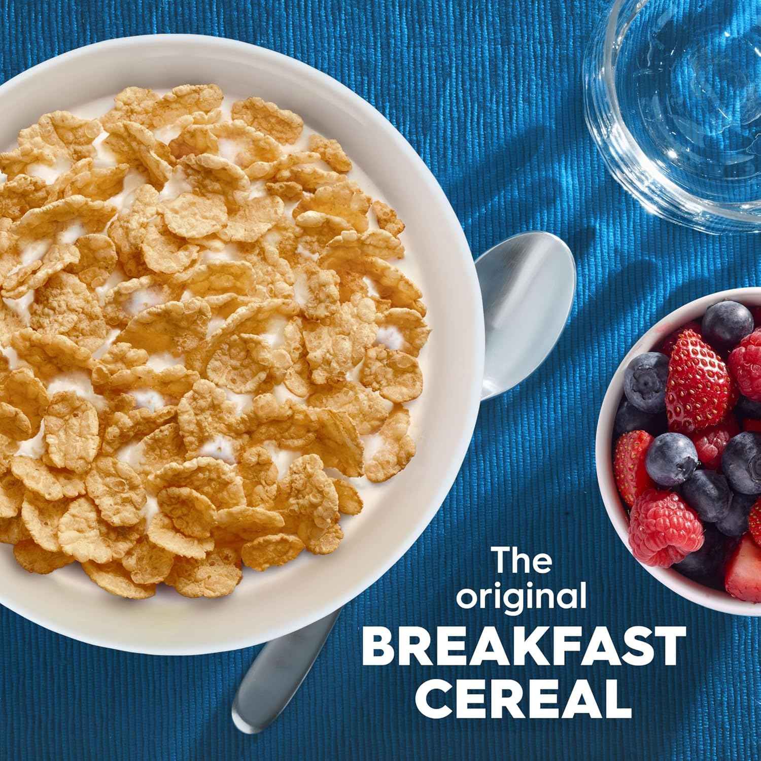 Kellogg's Special K Original Cereal – Trusted Family Breakfast for Busy School Mornings, 12oz Box of Fortified Flakes