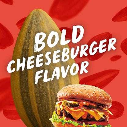 BIGS Sunflower Seeds Cheeseburger Flavor – Low-Carb Crunch for Late-Night Study Fuel