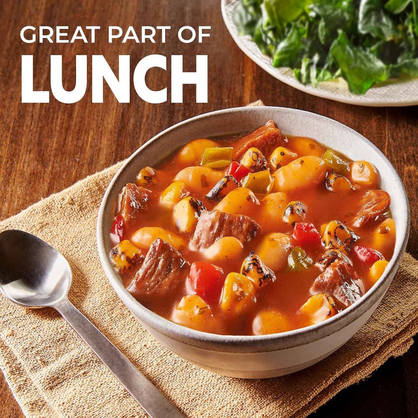 Progresso Pitmaster Steakhouse Style Steak and Bean Soup – Cozy Pantry Staple for a Stocked Kitchen Aesthetic