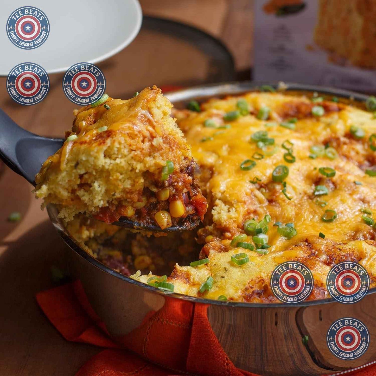 Zatarain's Cheddar Jalapeño Cornbread Mix – Fast Family Dinner Shortcut for the Family Kitchen, 12 Muffins or 8-Inch Pan