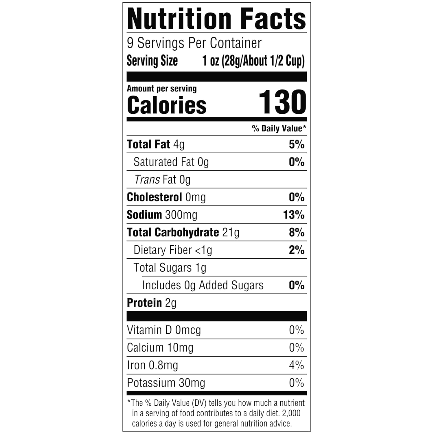 no artificial flavors or colors
