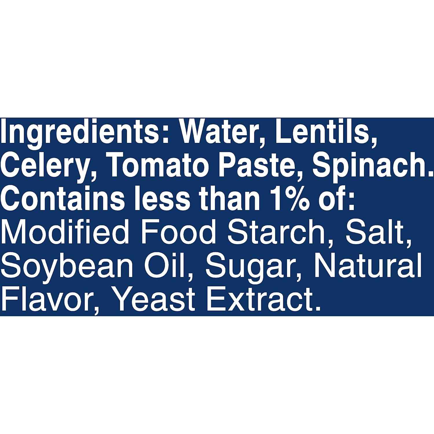 Progresso Lentil Soup – Family-Friendly Pantry Soup for Home Cooking, Onion-Free Option Available