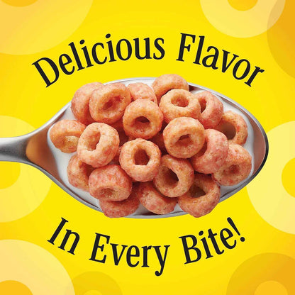 Cheerios Protein Cereal Strawberry – On-the-Go Office Desk Snack for Focused Professionals, 11.2 oz Box