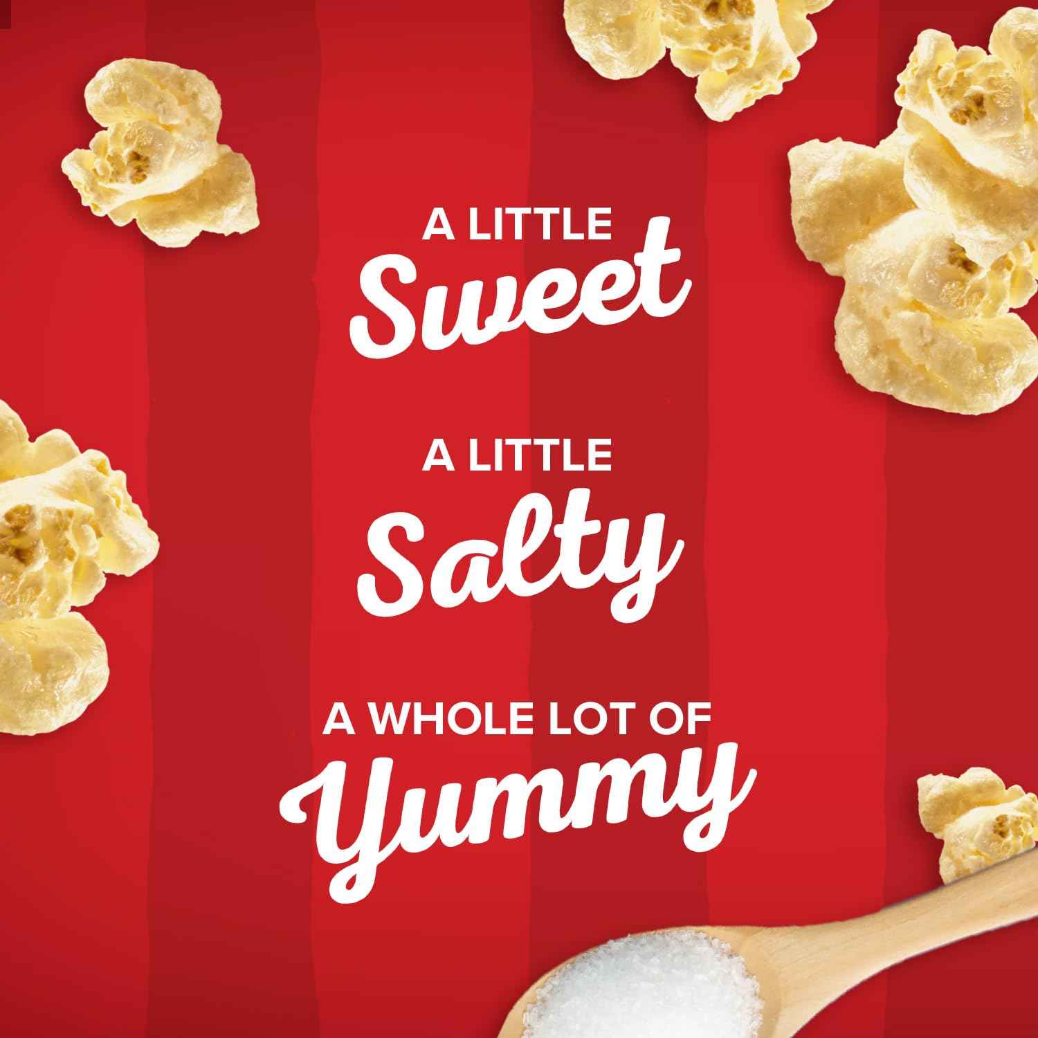 Orville Redenbacher's Kettle Corn Popcorn – Nostalgic Snack Gift Basket for Mom and Dad