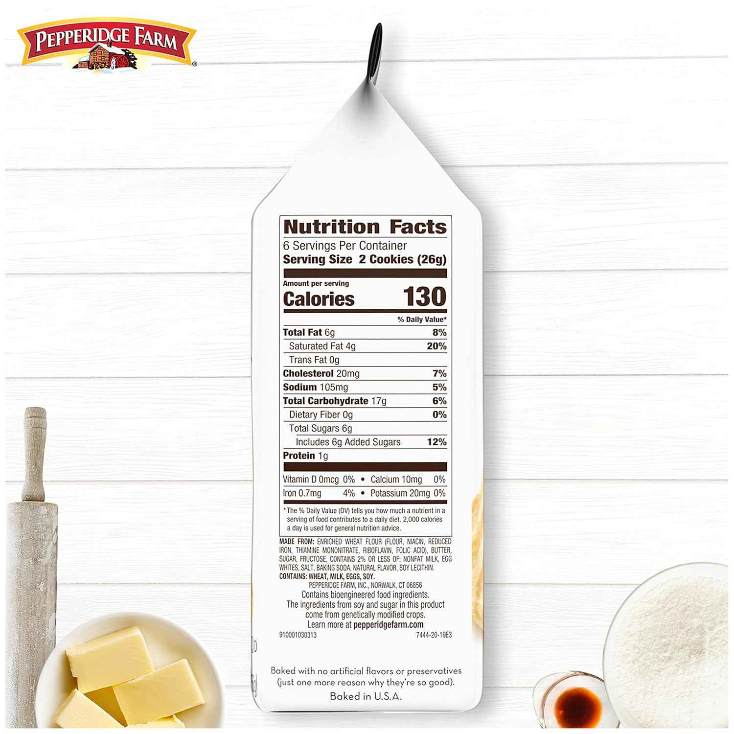 Pepperidge Farm Dublin Shortbread Cookies – Mindful Afternoon Tea Ritual, Light Butter Cookies for a Calming Break